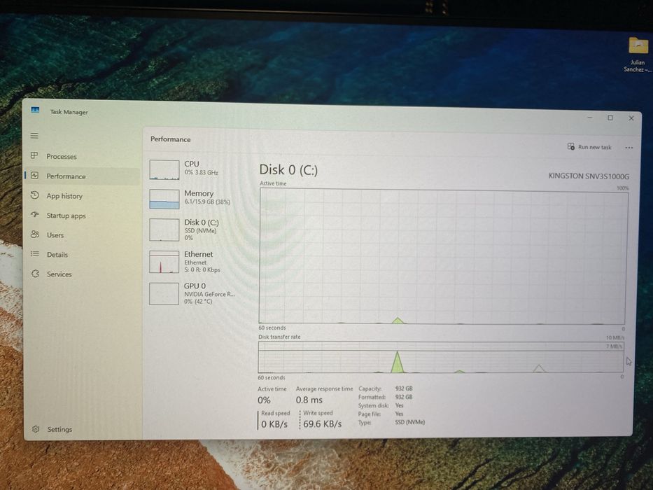 Геймърски компютър RTX 3080 | Ryzen 5 5600 | 1TB SSD Kingston 16GB Ram