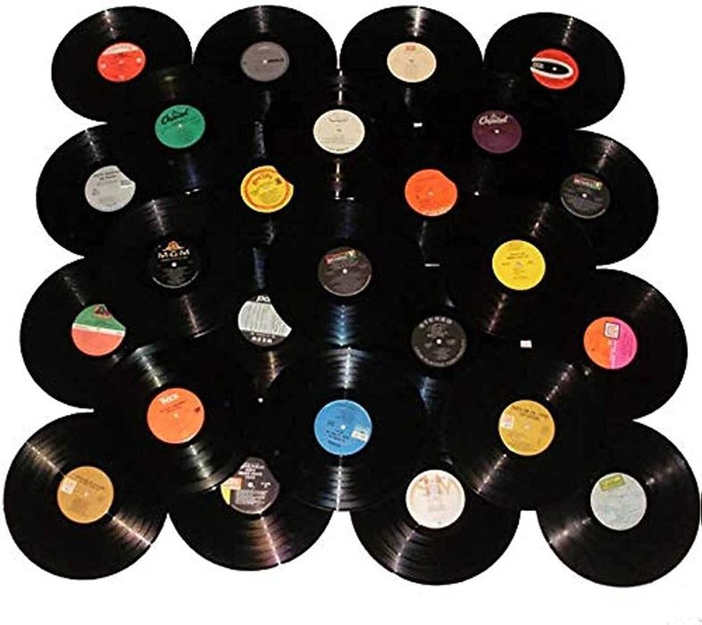 Pack 25 discuri vinil  LP - decorative