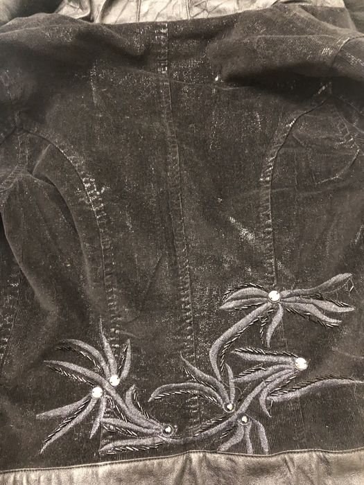 Юбочный костюм. Ручная работа. Натуральны мех