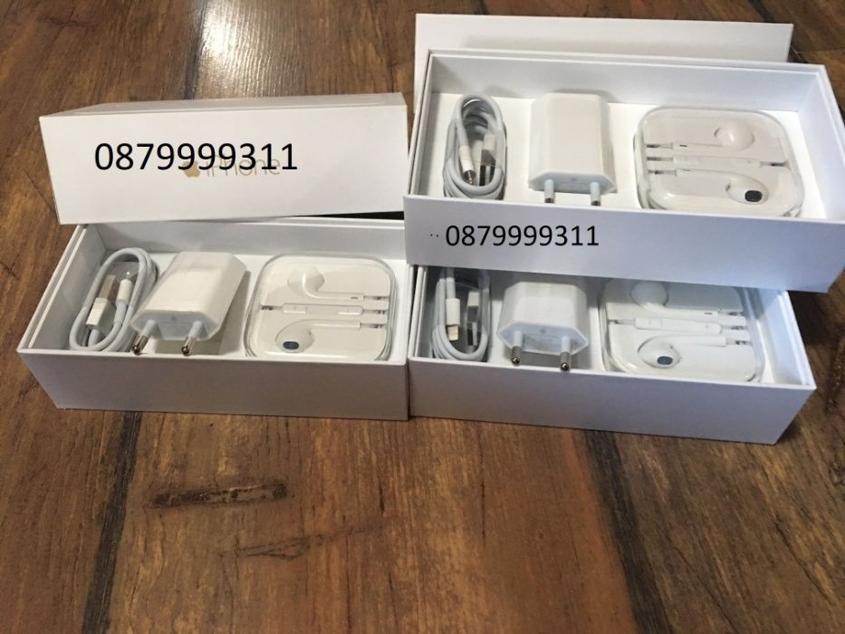 Оригинален адаптер и кабел за iPhone 5 5s SE 6 plus 6s 7 8 X 11 XS