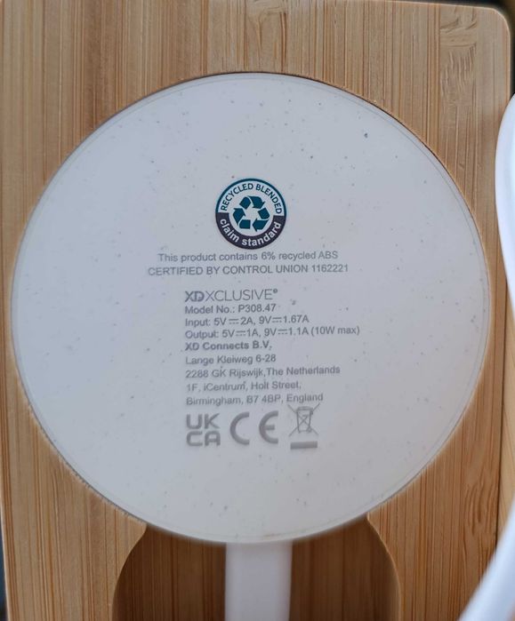 Wireless charger безжично зарядно за телефон XD XCLUSIVE 10W