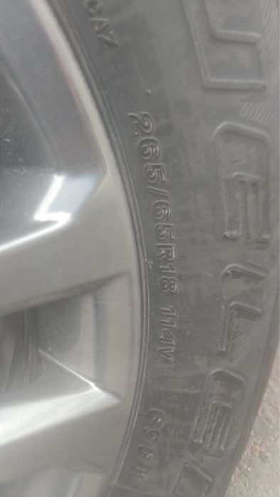 Продам диски с резиной лето