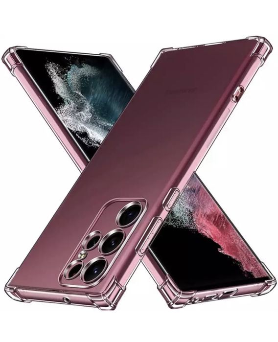 Husa Silicon Samsung S22/S23/S24/S25 Plus Ultra Anti Soc Margine Hard