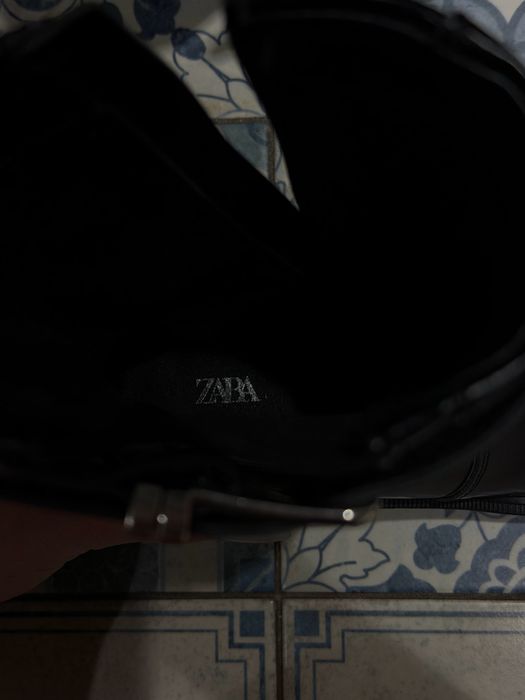 Сапоги Zara черные