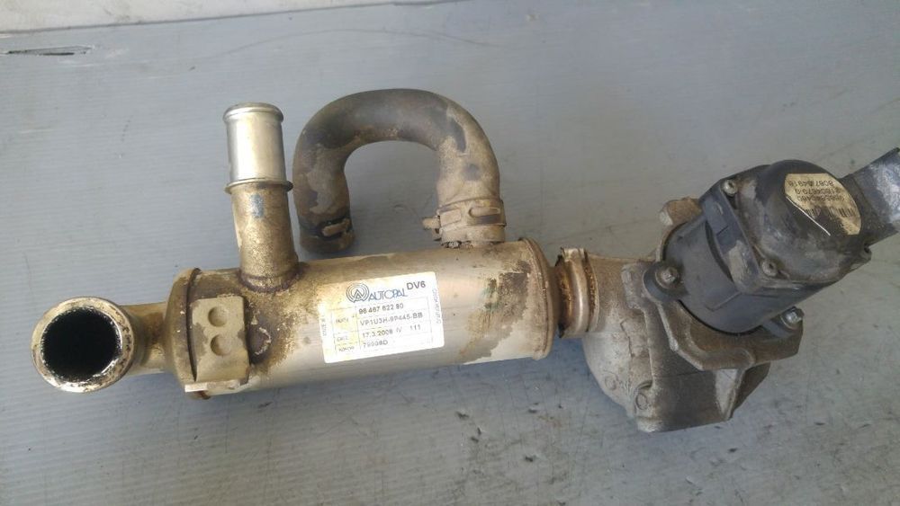 Racitor gaze cu egr 1.6 hdi peugeot partner 206 9646762280 9685640480