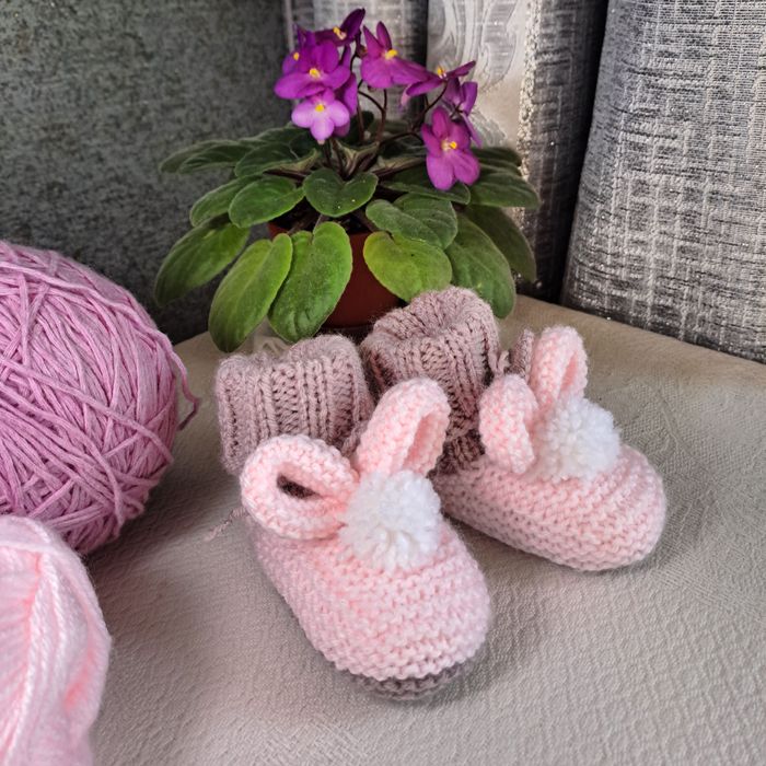 Теплые пинетки для вашего малыша