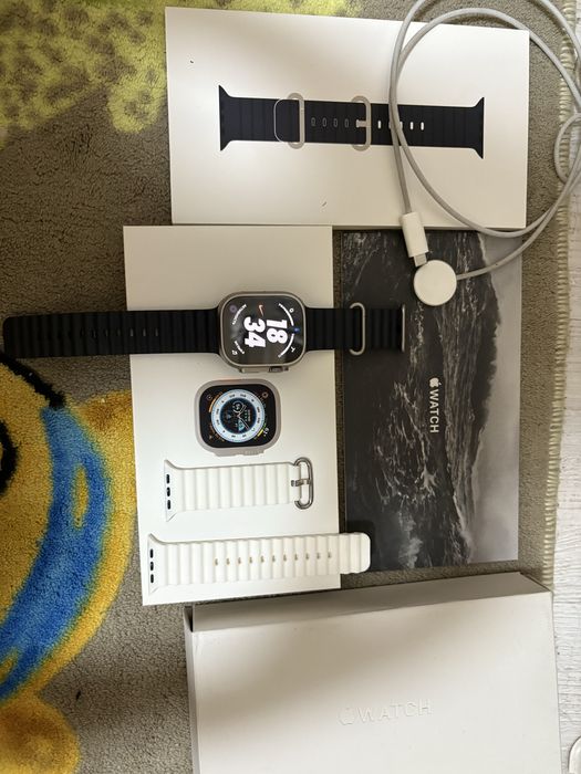 Эпл вотч ультра 1 го поколение 32гб 49мм 99%