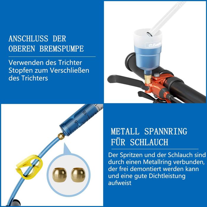 Kit Aerisire Frane MAGURA HQCM - NOU - Include 120ml Ulei Mineral