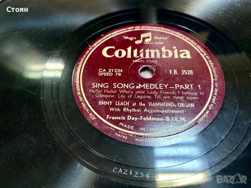 Грамофонни плочи 78 оборота