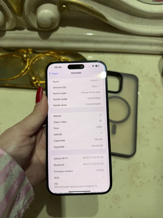 Iphone 15 Pro Max 256 gb 88%