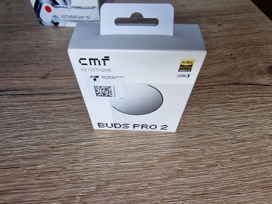 CMF By Nothing Buds Pro 2, sunet HiFi, anulare activa a zgomotului, gri deschis, Casti wireless