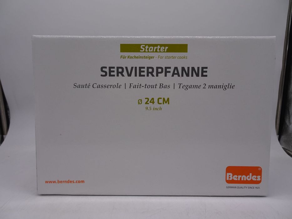 Berndes Tigaie de servire 24 cm Tigaie cu inducție din aluminiu