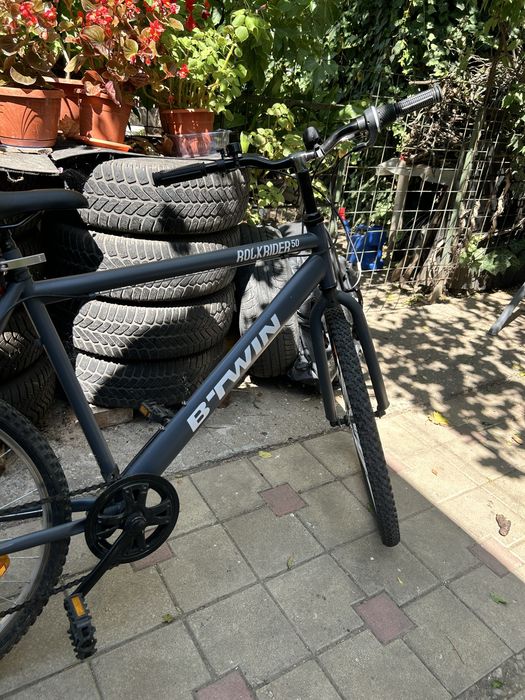 Bicicleta Rockrider 50 - lumini | cric