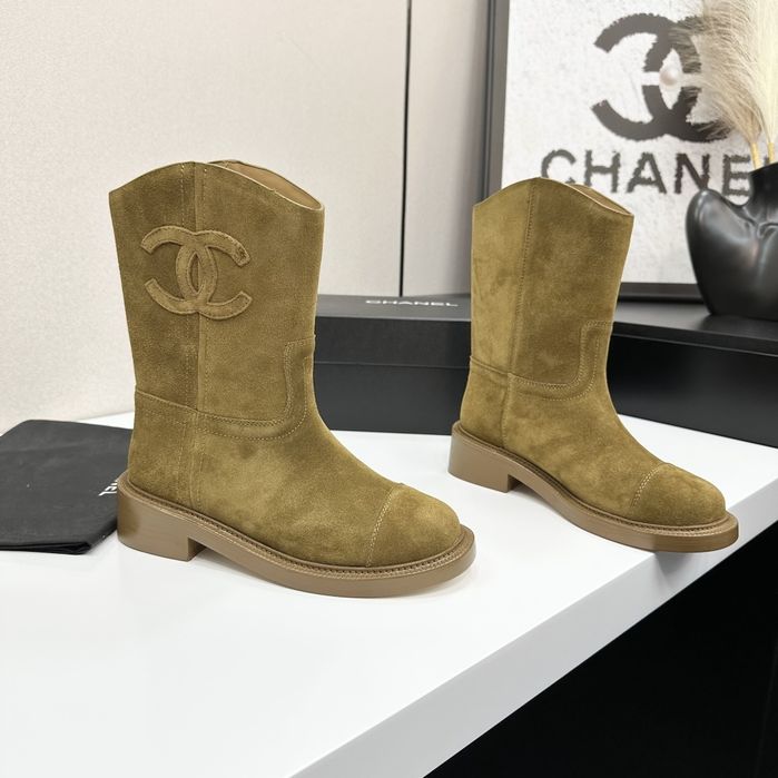 Cizme Chanel piele naturala, Premium