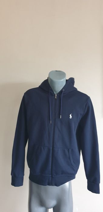 POLO Ralph Lauren Double Knit Tech Hoodie S ОРИГИНАЛ! Мъжко Горнище !