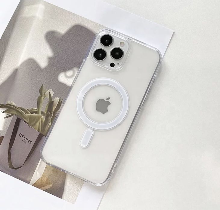 Husa din silicon compatibila MagSafe iPhone 14 , 14 Pro Max