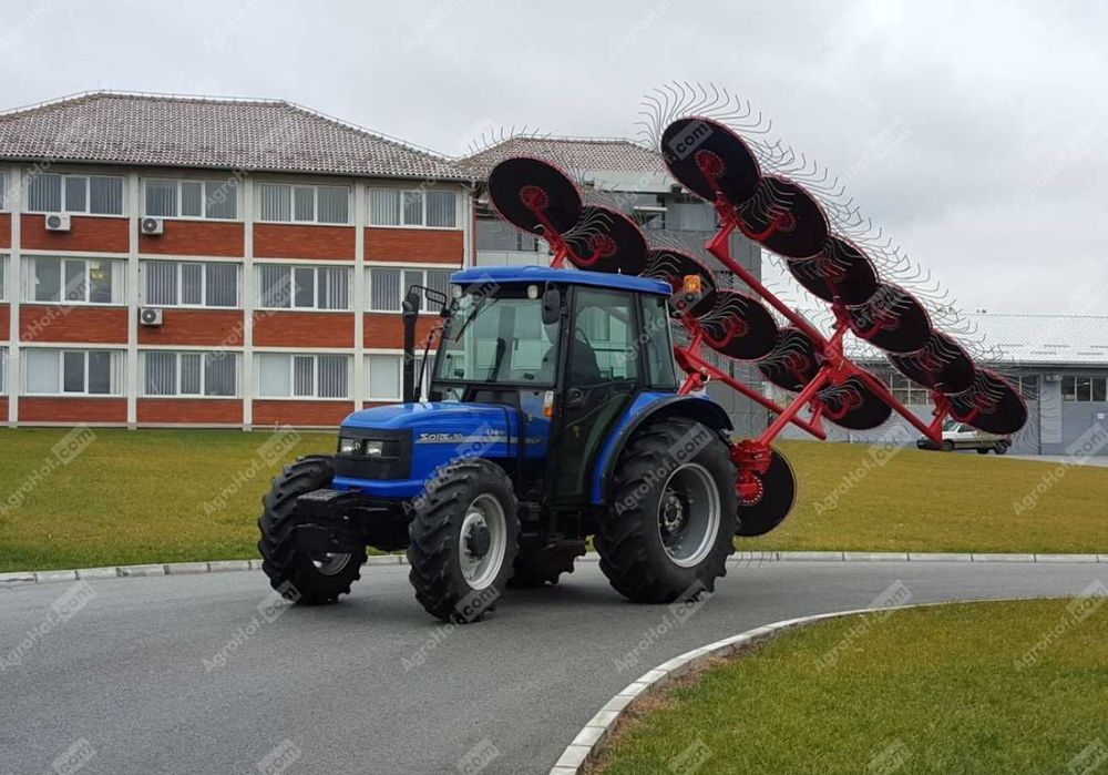 Wheel Rake - „Sun” duplex (5-8 m), 9-13 roți / FPM-DSS