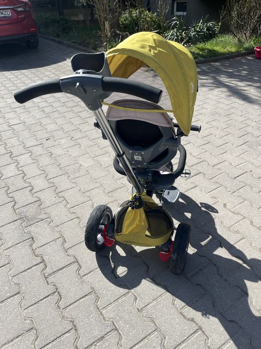 Tricicleta 4 in 1 cu sezut reversibil, Cocolle Velo Air, mustar