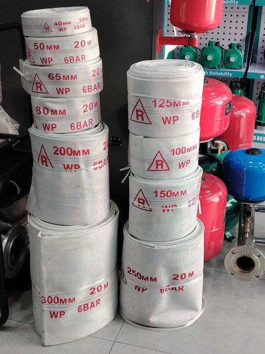 пожарный шланг/ рукава пожарный/rukava pojarniy/  от 40мм до 300мм