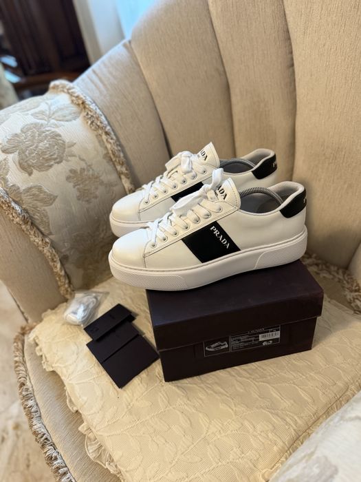 Adidasi Prada Vitello Soft Full la Cutie Originali |44|