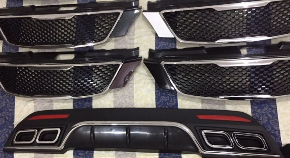 Спарк юпка юбка дефузор на бампер задний.