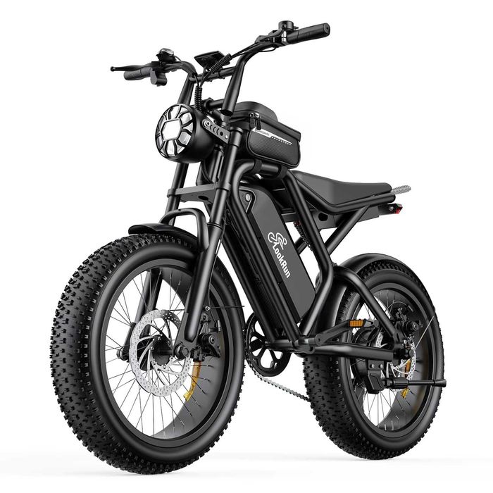 Електрически велосипед LOOKRUN K20, 1500W, 48V 18.2Ah, 45 км/ч, до 120 км