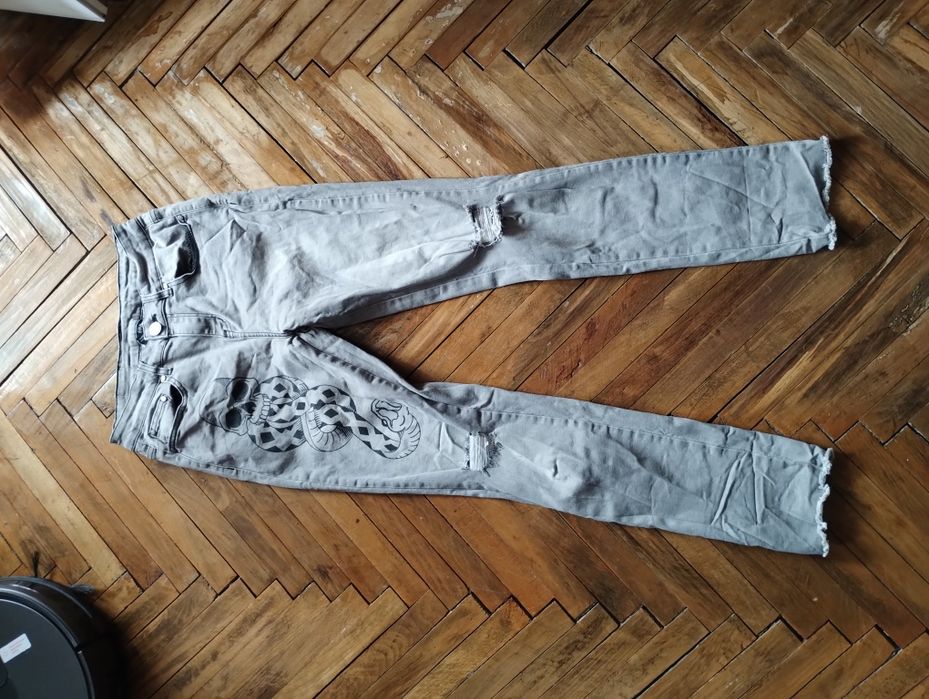 Blugi Gri Harry Potter Dark Mark (Semnul Întunecat) EMP –