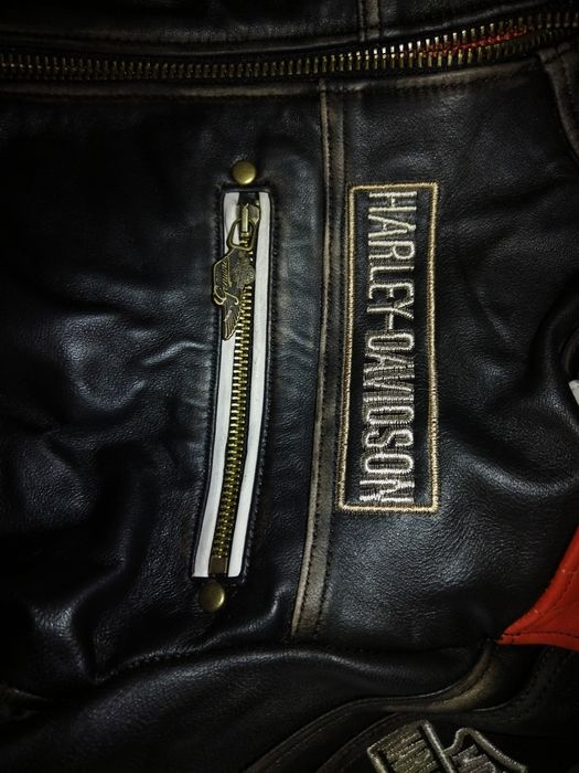 Кожено мото яке harlley davidson