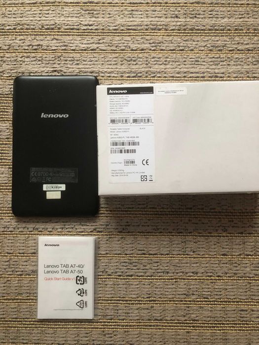 Tableta Lenovo 7" model A3500-FL