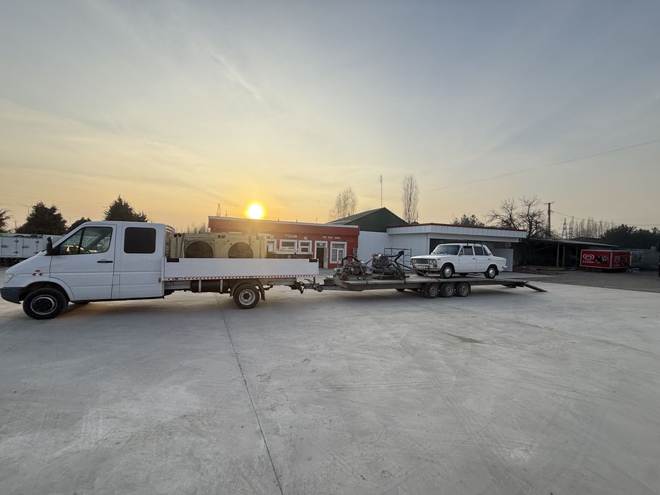 Эвакуатор прицеп 3 мостлик