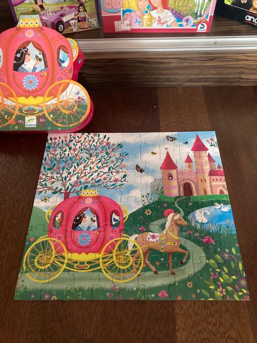 Пъзели детски занимателни  игри 9 броя