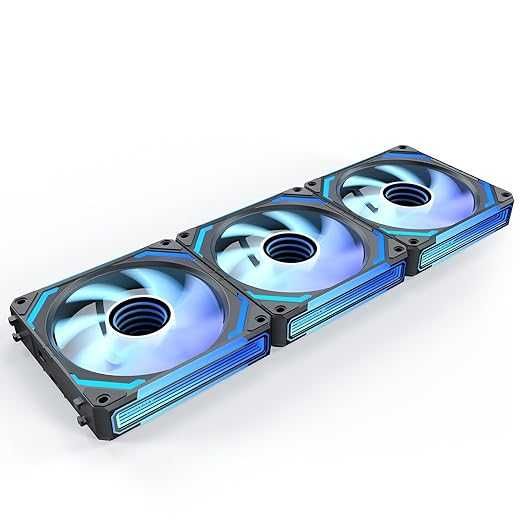 Pachet Cooler CPU Digital + 6 Ventilatoare AsiaHorse ARGB, Resigilat