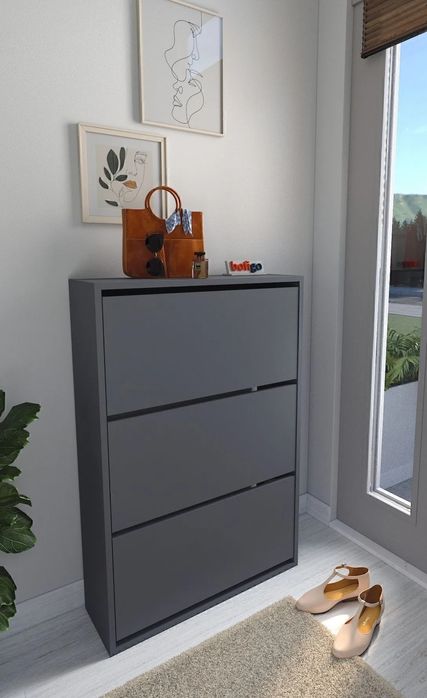 Шкаф за обувки с три отделения