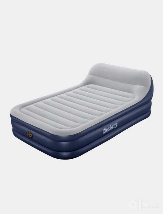Кровать надувной-152х203х46 (84) см. Bestway-67923. Доставка бесплатно
