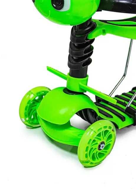 Тротинетка 6в1 Калинка със предпазители и степенки за крачета