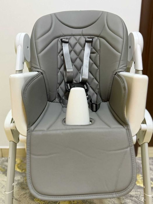 Scaun de masă Krausman Stone Plus Grey – reglabil, stare foarte bună