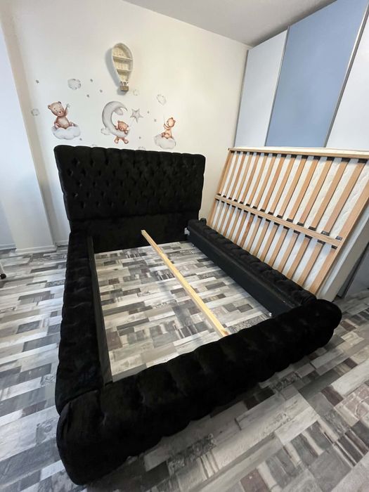 Легло спалня  180/220 с матрак и подматрачна рамка  140/190, като ново