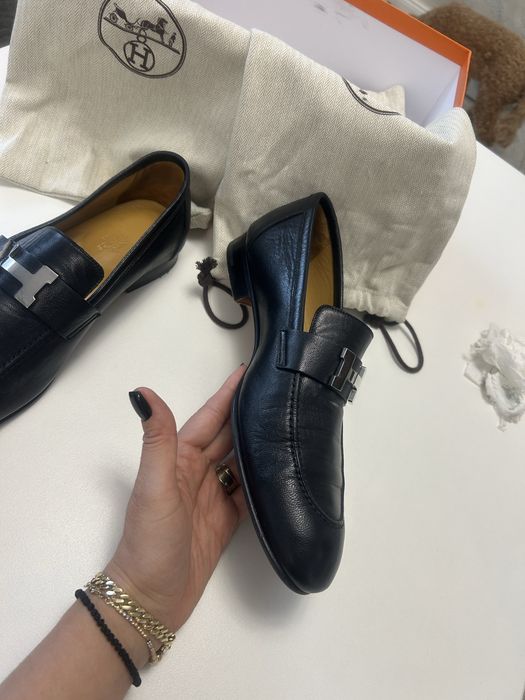 Set Hermes pantofi + cravata + accesori