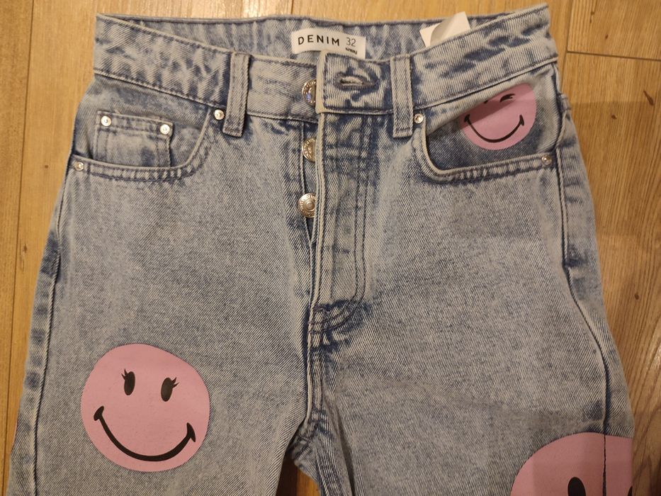 Дънки bershka, amisu, 32