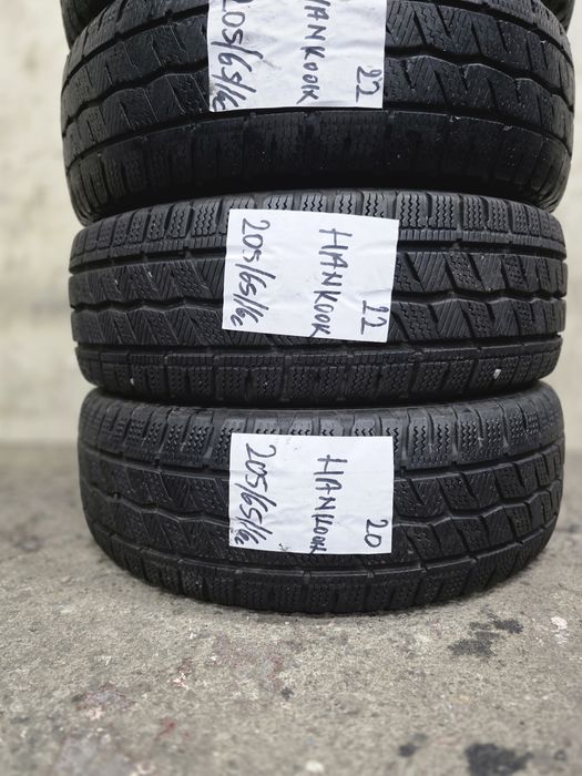 4×205/65/16c M+S.HANKOOK 2022.Stare excelenta.