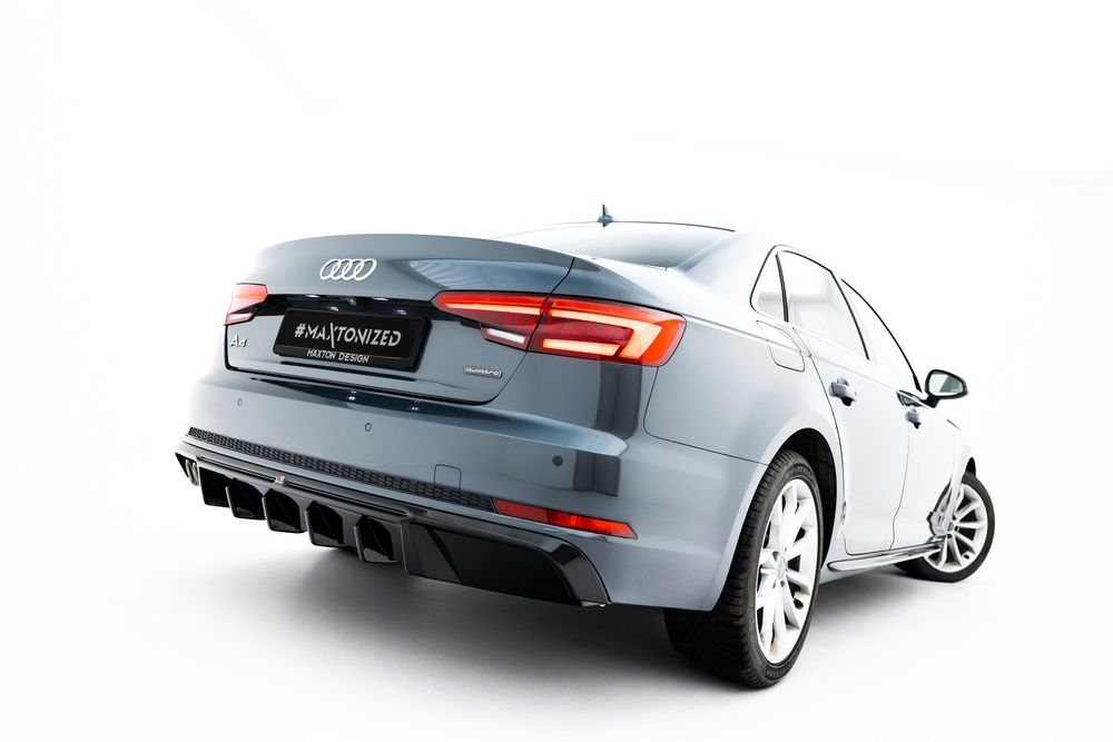 Дифузьор за задна броня Maxton design за Audi A4 B9 (2015-2019)