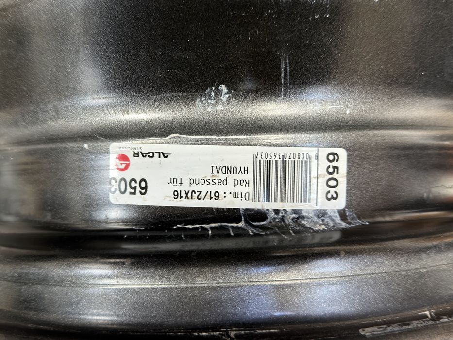 Vand jante tablă noi hyundai H350 6x139,7 pe 16”
