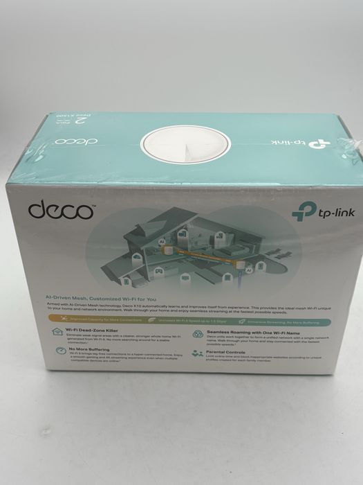 TP-LINK Deco X1500 AX 1500, 2 pack, sigilat, transport inclus
