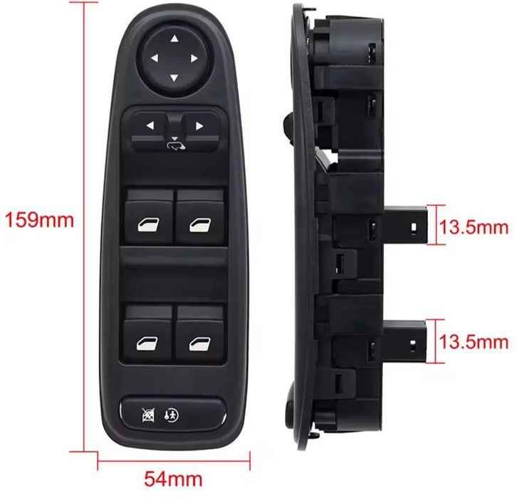 Контролен блок за управлението на стъклата Citroen C4 Picasso Ситроен