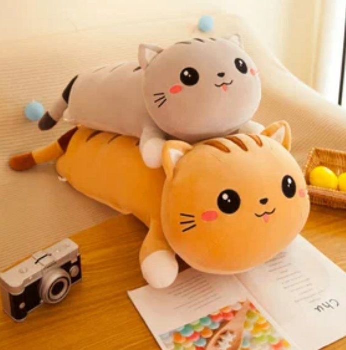 Мягкая игрушка подушка "Кот - батон