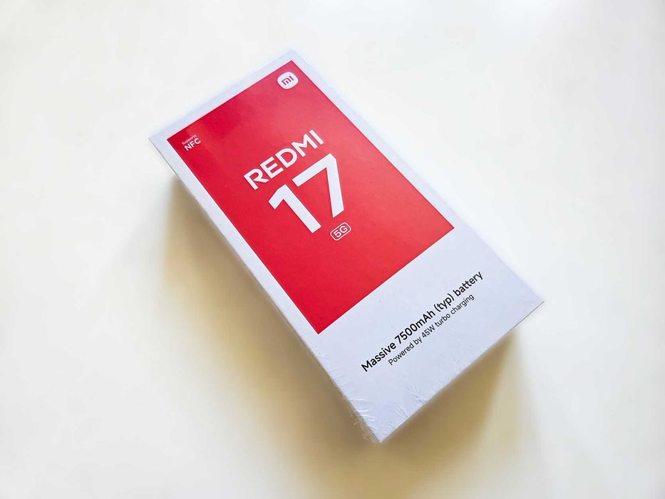 Xiaomi Redmi 17 5G  - Неотварян, 2 години гаранция