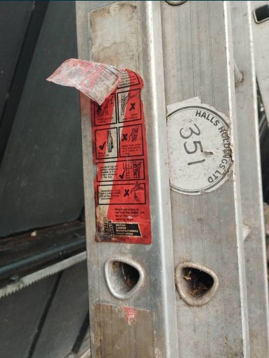 Инструмент стълба  алуминиеви висок клас внос от Англия различни дължи