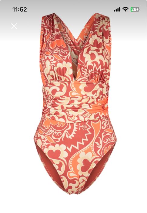 Costum de baie intreg motiv etnic Marime XS/34