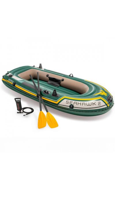 Двухместная лодка INTEX CHALLENGER 2 и SEAHAWK 2 новый