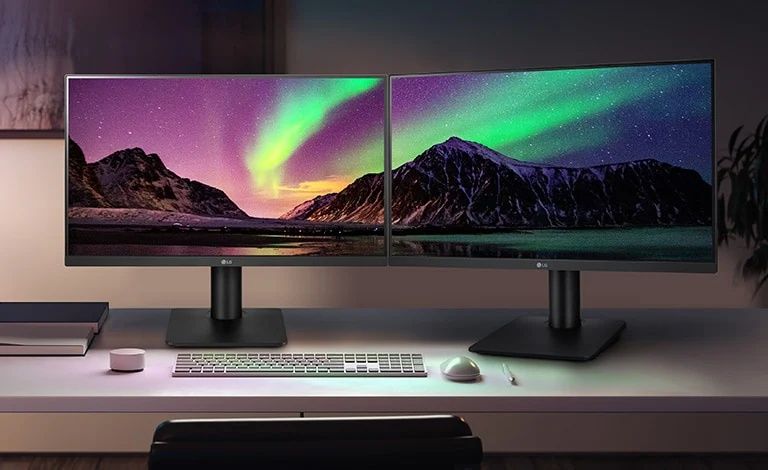 LG 24MP450-B (2 штуки)